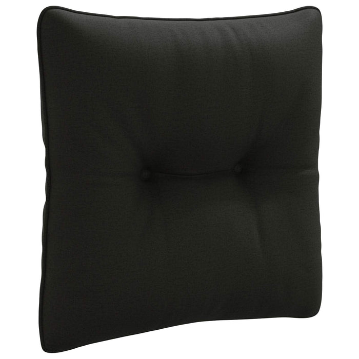 Pernă de spate PUTTEN 100% Polyester Negru 40 x 40 x 10 cm WALTI