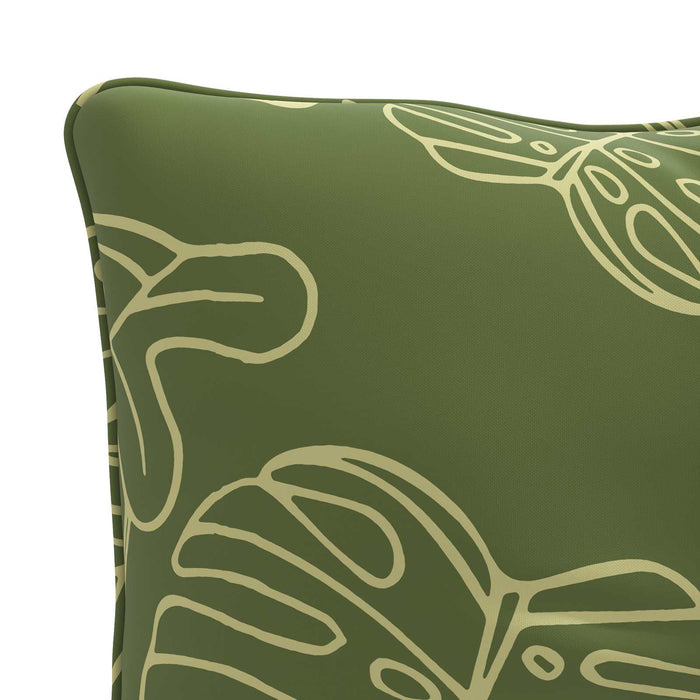 Pernă de spate PUTTEN 100% Polyester Design cu frunze WALTI