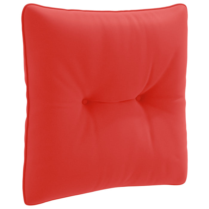 Pernă de spate PUTTEN 100% Polyester Roșu 40 x 40 x 10 cm WALTI