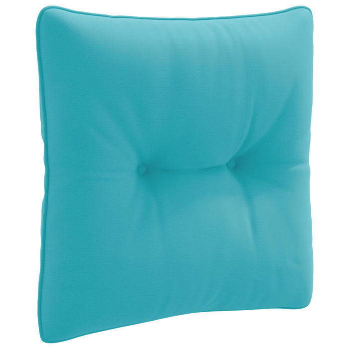 Pernă de spate PUTTEN 100% Polyester Turcoaz 40 x 40 x 10 cm WALTI