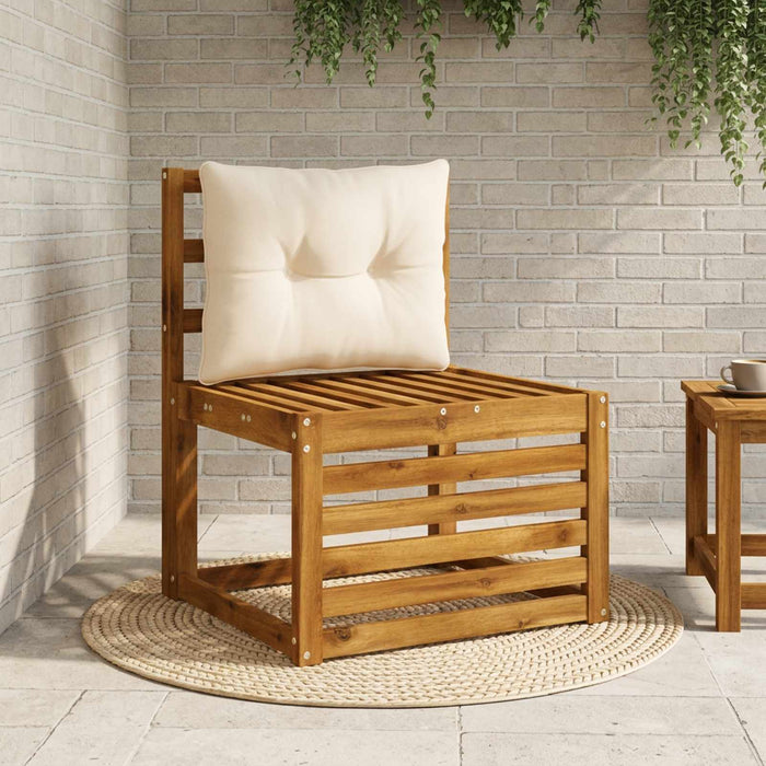Pernă de spate PUTTEN 100% Polyester Crem 60 x 40 x 10 cm - WALTI WALTI