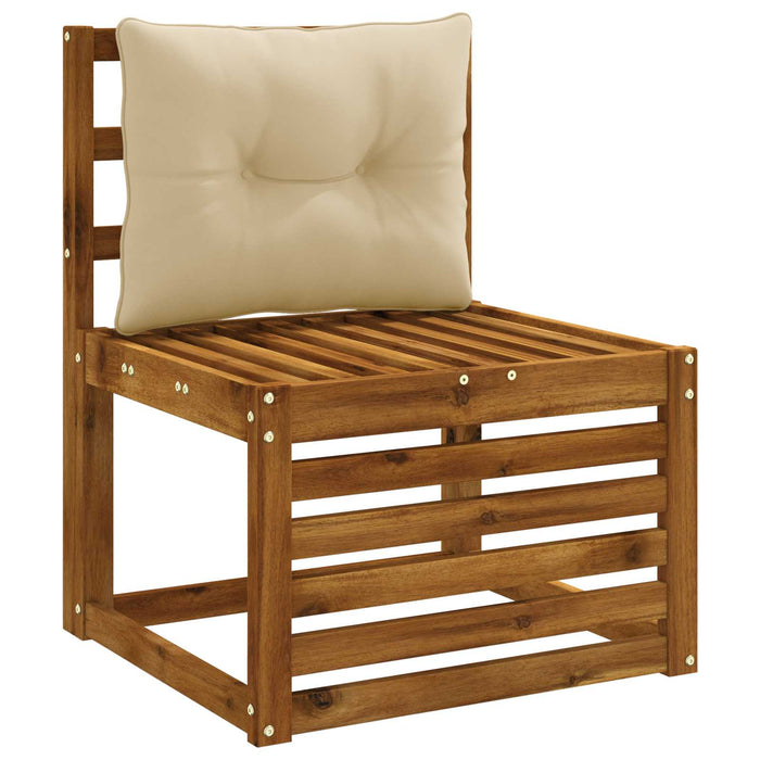 Pernă de spate PUTTEN 100% Polyester Bej 50 x 40 x 10 cm WALTI