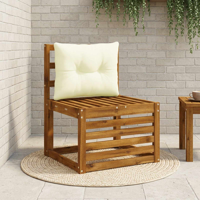 Pernă de spate PUTTEN 100% Polyester Crem 60 x 40 x 10 cm WALTI