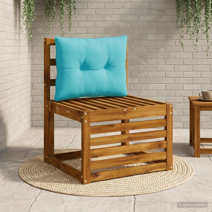 Pernă de spate PUTTEN 100% Polyester Turcoaz 50 x 40 x 10 cm WALTI