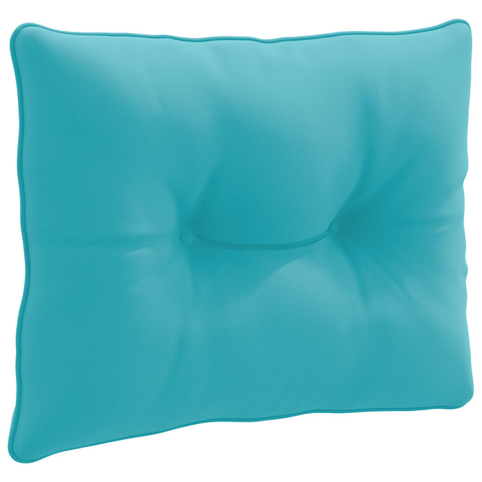 Pernă de spate PUTTEN 100% Polyester Turcoaz 50 x 40 x 10 cm WALTI