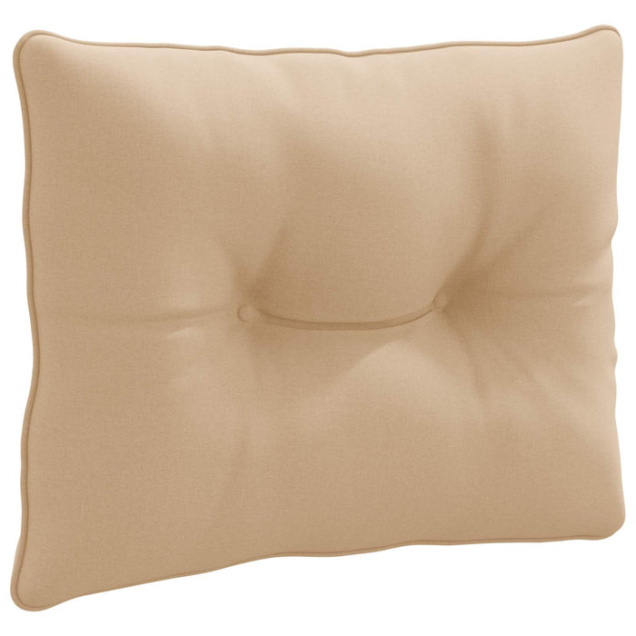 Pernă de spate PUTTEN 100% Polyester Nisipiu 60 x 40 x 10 cm WALTI