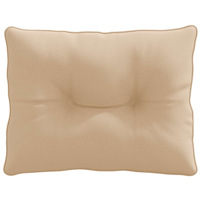 Pernă de spate PUTTEN 100% Polyester Nisipiu 60 x 40 x 10 cm WALTI