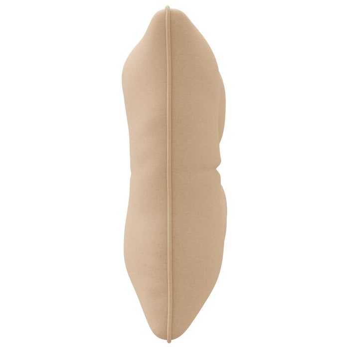 Pernă de spate PUTTEN 100% Polyester Nisipiu 60 x 40 x 10 cm WALTI