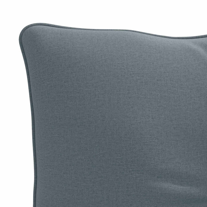 Pernă de spate PUTTEN 100% Polyester albastru 60 x 40 x 10 cm WALTI