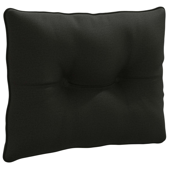 Pernă de spate PUTTEN 100% Polyester Negru 60 x 40 x 10 cm WALTI