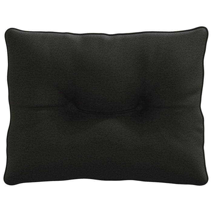 Pernă de spate PUTTEN 100% Polyester Negru 60 x 40 x 10 cm WALTI