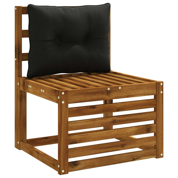Pernă de spate PUTTEN 100% Polyester Negru 60 x 40 x 10 cm WALTI
