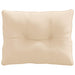 Pernă de spate PUTTEN 100% Polyester Crem 60 x 40 x 10 cm - WALTI WALTI
