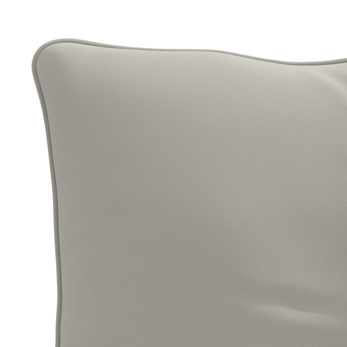 Pernă de spate PUTTEN 100% Polyester Gri 60 x 40 x 10 cm WALTI