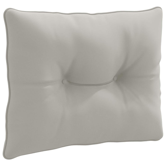 Pernă de spate PUTTEN 100% Polyester Gri 60 x 40 x 10 cm WALTI