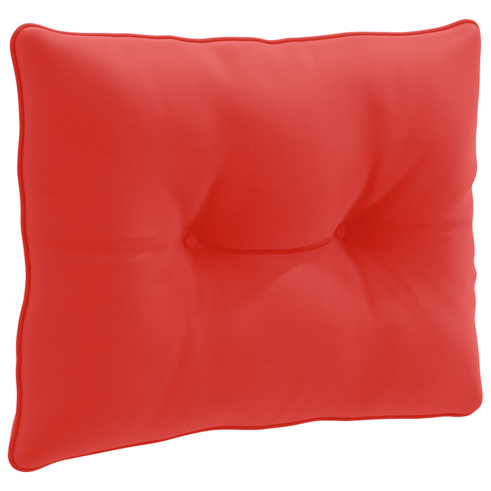 Pernă de spate PUTTEN 100% Polyester Roșu 60 x 40 x 10 cm WALTI