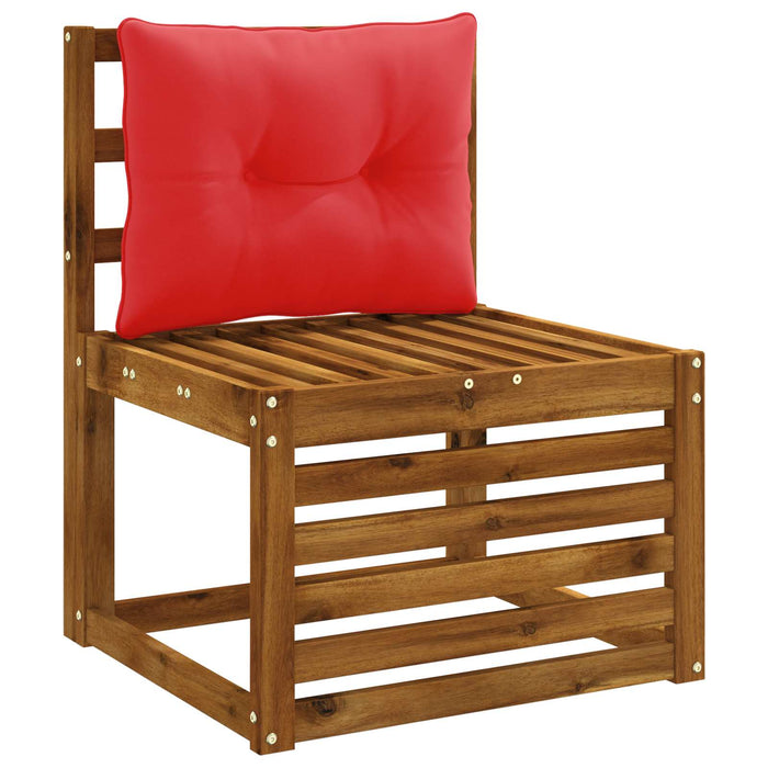 Pernă de spate PUTTEN 100% Polyester Roșu 60 x 40 x 10 cm WALTI