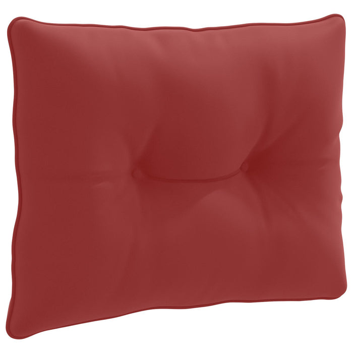 Pernă de spate PUTTEN 100% Polyester Roșu Vin 60 x 40 x 10 cm WALTI