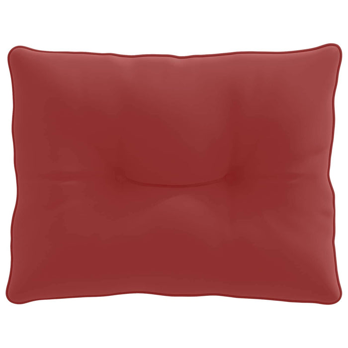 Pernă de spate PUTTEN 100% Polyester Roșu Vin 60 x 40 x 10 cm WALTI