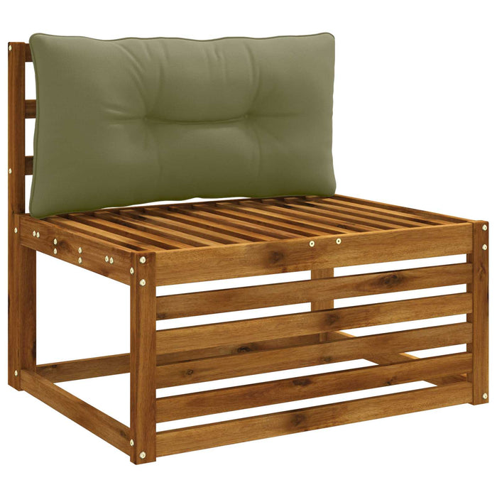 Pernă de spate PUTTEN 100% Polyester Verde măsliniu WALTI
