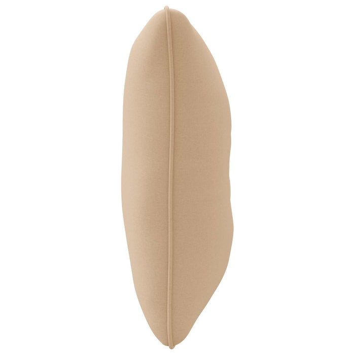 Pernă de spate PUTTEN 100% Polyester Nisipiu 70 x 40 x 10 cm WALTI