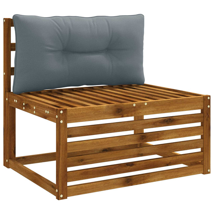Pernă de spate PUTTEN 100% Polyester albastru 70 x 40 x 10 cm WALTI