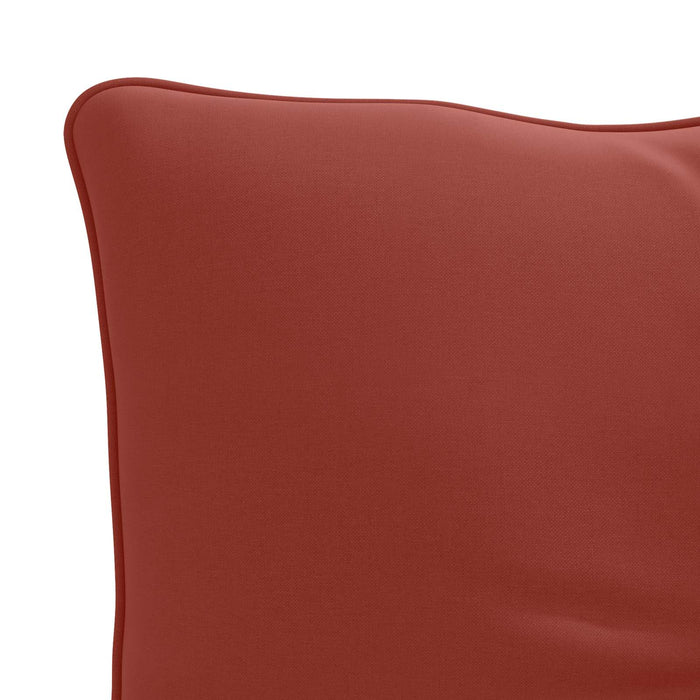 Pernă de spate PUTTEN 100% Polyester Roșu 70 x 40 x 10 cm WALTI