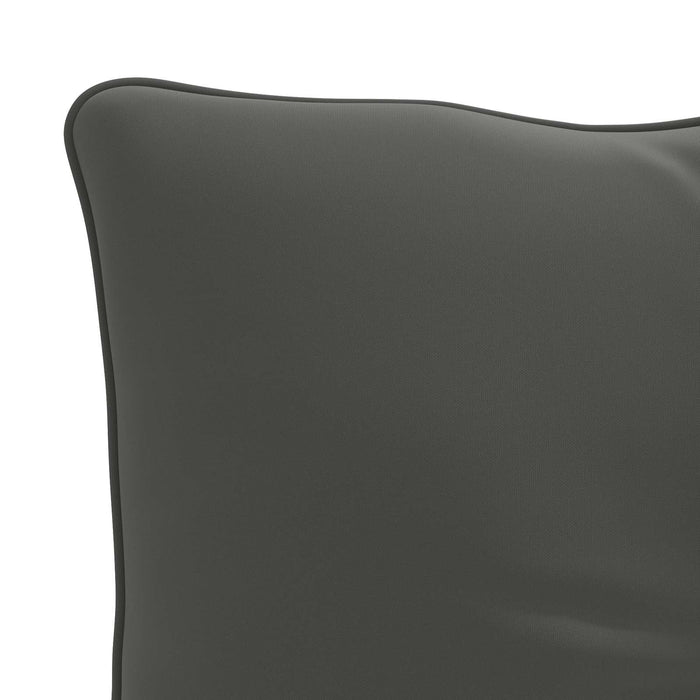 Pernă de spate PUTTEN 100% Polyester Antracit 70 x 40 x 10 cm WALTI