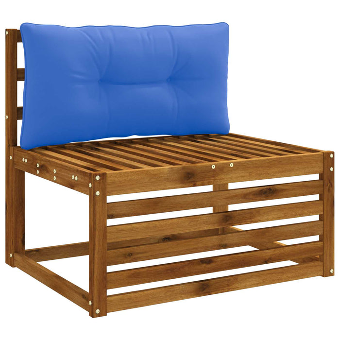 Pernă de spate PUTTEN 100% Polyester Albastru regal WALTI