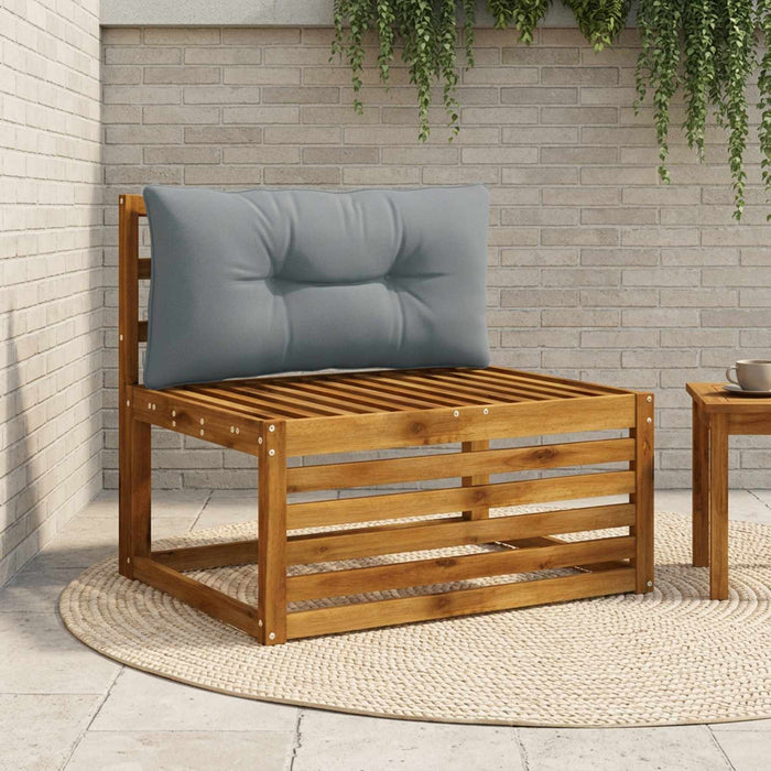Pernă de spate PUTTEN 100% Polyester albastru 80 x 40 x 10 cm WALTI