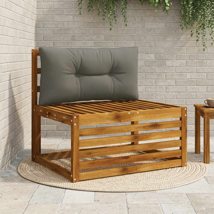 Pernă de spate PUTTEN 100% Polyester Gri 80 x 40 x 10 cm - WALTI WALTI