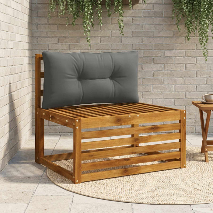 Pernă de spate PUTTEN 100% Polyester Antracit 70 x 40 x 10 cm WALTI
