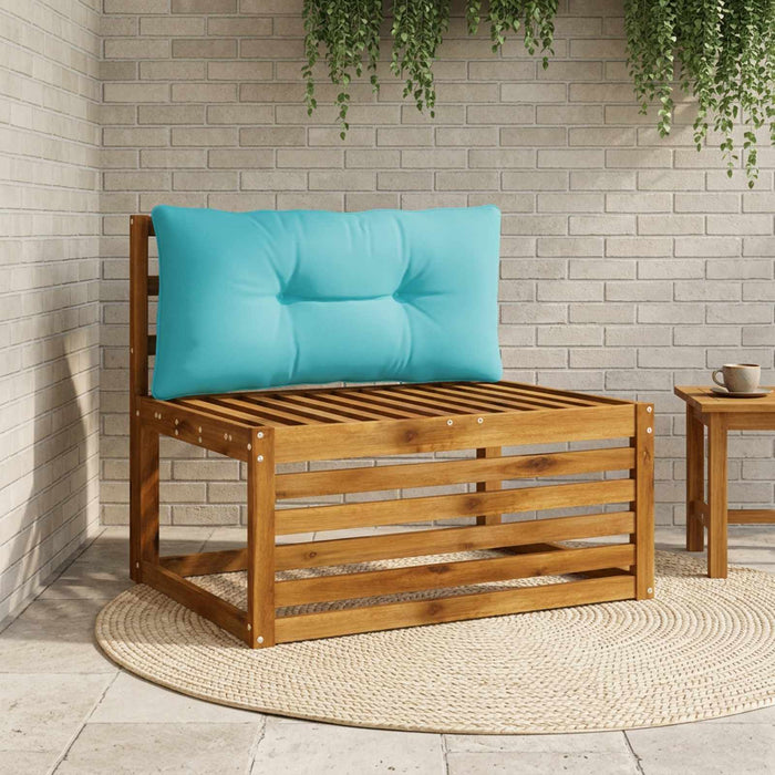 Pernă de spate PUTTEN 100% Polyester Turcoaz 70 x 40 x 10 cm WALTI
