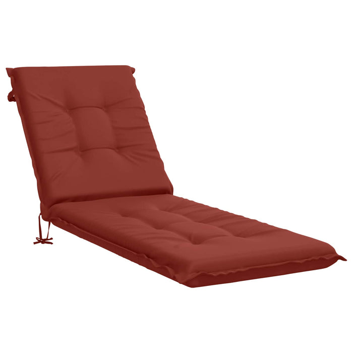 Perna pentru Șezlong GEMERT 100% Polyester Roșu 190 x 50 x 9 cm WALTI