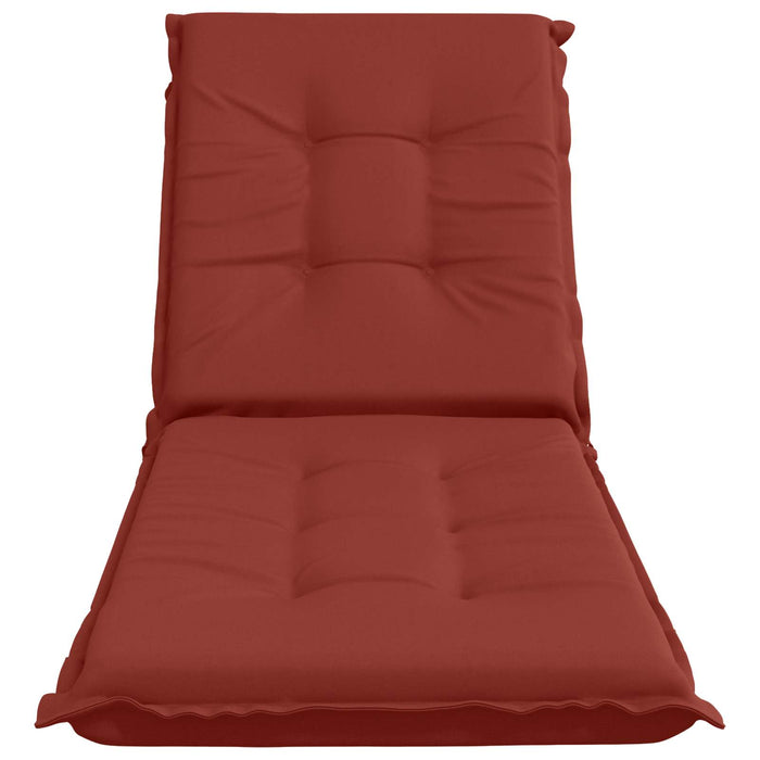 Perna pentru Șezlong GEMERT 100% Polyester Roșu 190 x 50 x 9 cm WALTI