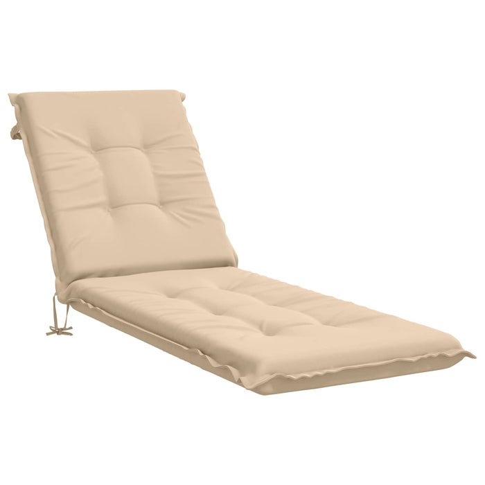 Perna pentru Șezlong GEMERT 100% Polyester Crem 190 x 50 x 9 cm WALTI