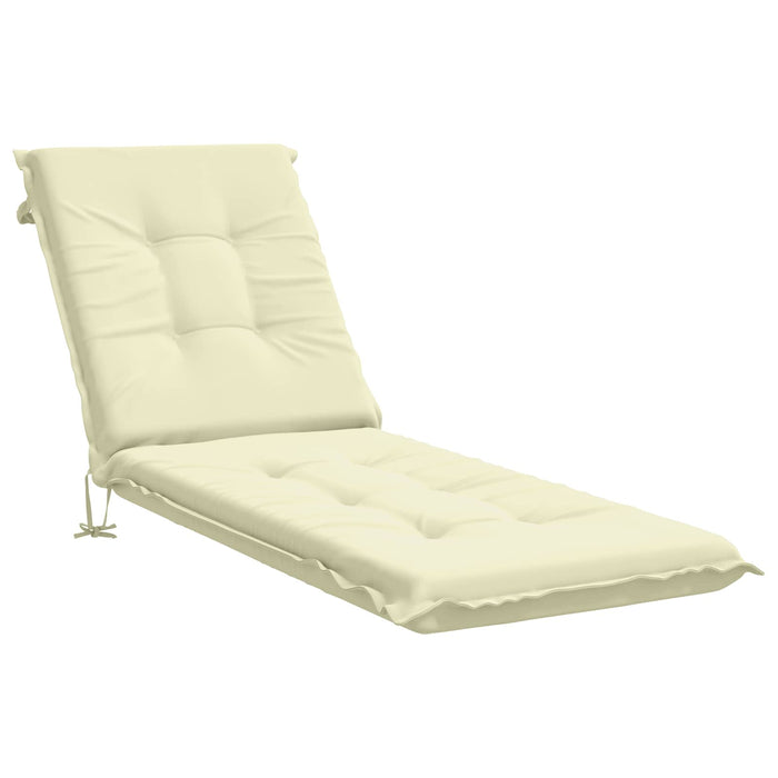Perna pentru Șezlong GEMERT 100% Polyester Crem 190 x 50 x 9 cm WALTI