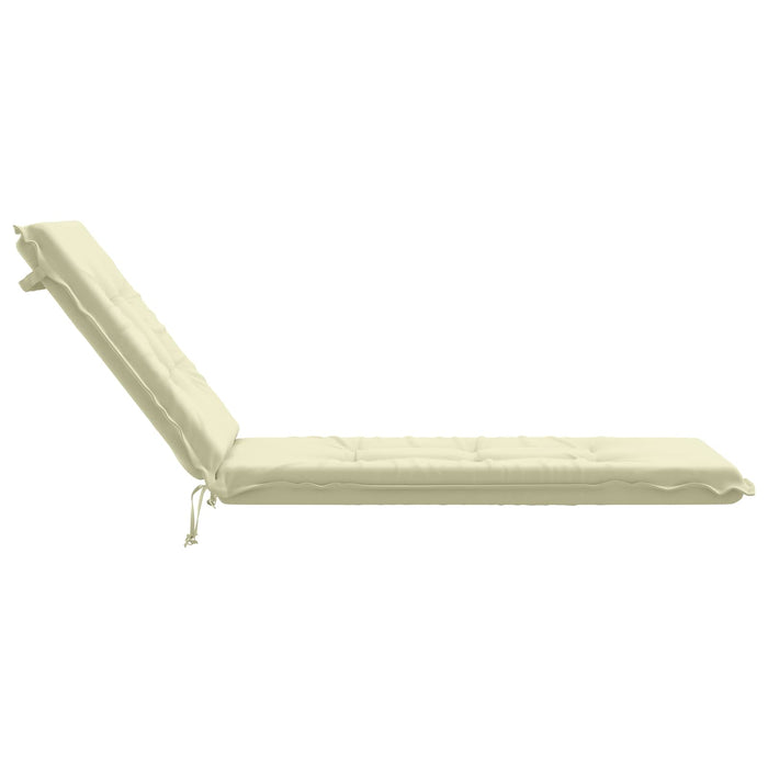 Perna pentru Șezlong GEMERT 100% Polyester Crem 190 x 50 x 9 cm WALTI