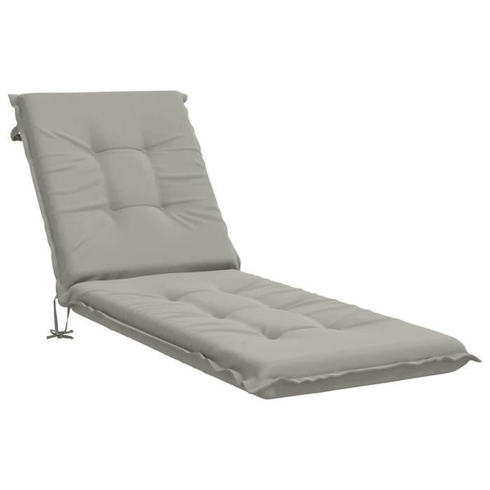 Perna pentru Șezlong GEMERT 100% Polyester Gri 190 x 50 x 9 cm WALTI