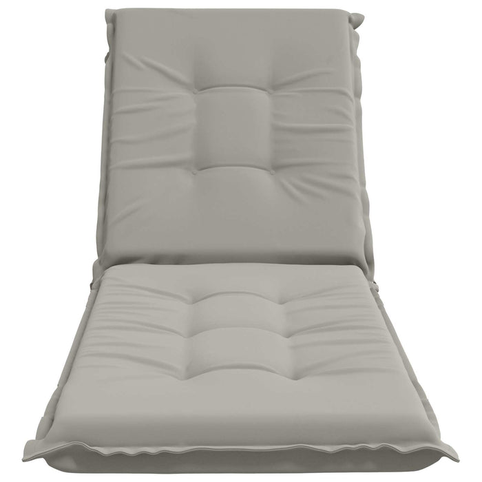 Perna pentru Șezlong GEMERT 100% Polyester Gri 190 x 50 x 9 cm WALTI