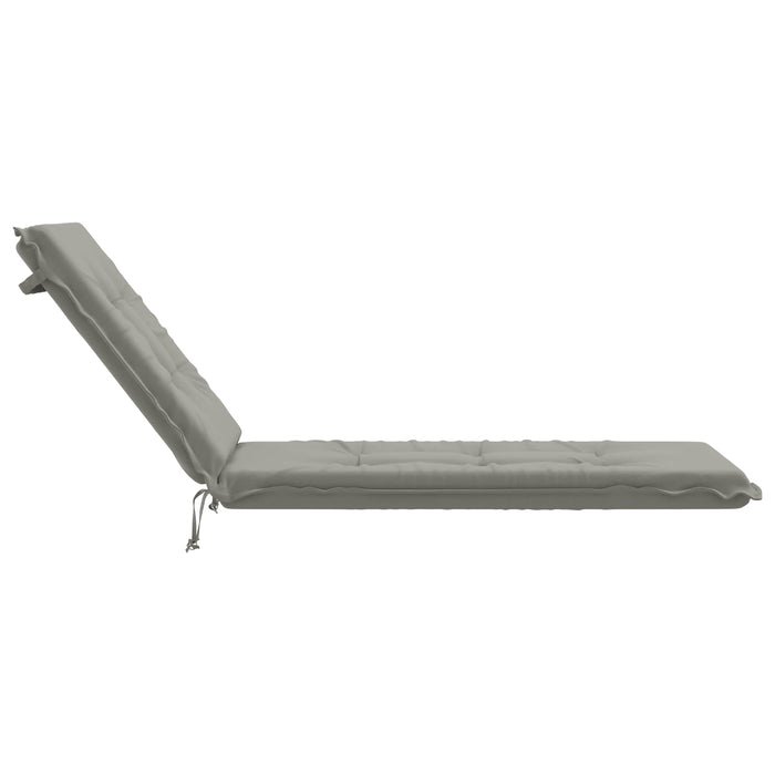 Perna pentru Șezlong GEMERT 100% Polyester Gri 190 x 50 x 9 cm WALTI