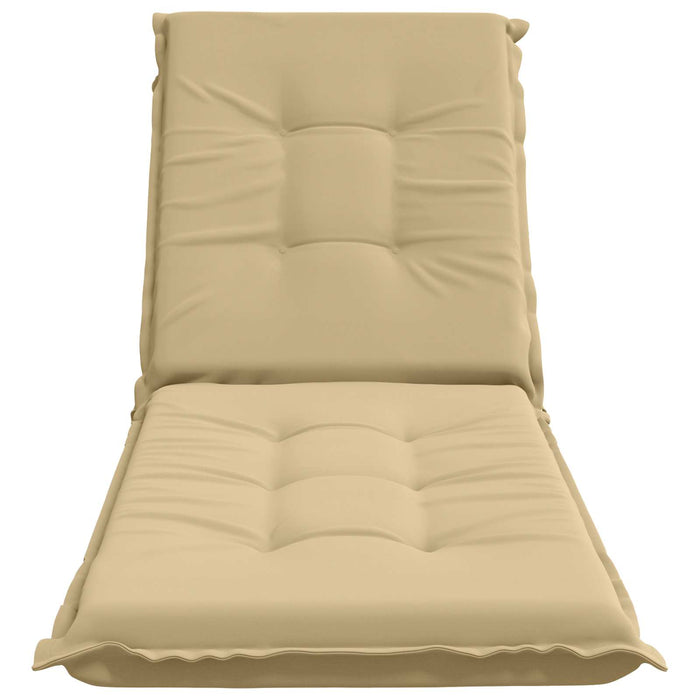 Perna pentru Șezlong GEMERT 100% Polyester Bej 190 x 60 x 9 cm WALTI