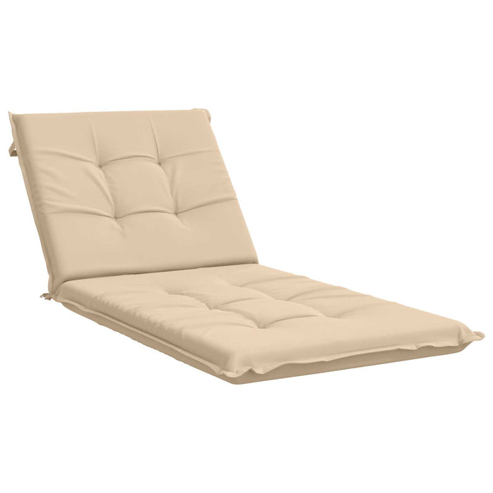 Perna pentru Șezlong GEMERT 100% Polyester Crem 190 x 70 x 9 cm WALTI