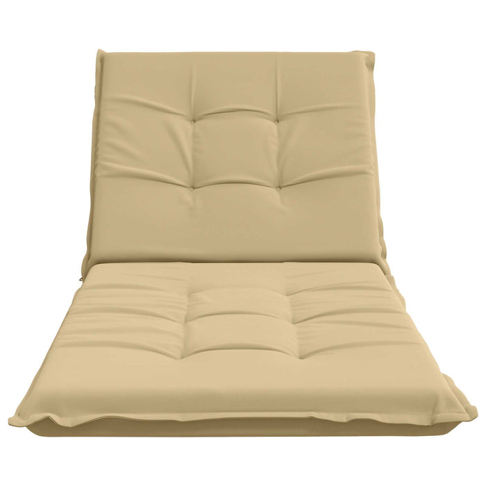 Perna pentru Șezlong GEMERT 100% Polyester Bej 190 x 70 x 9 cm WALTI
