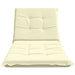 Perna pentru Șezlong GEMERT 100% Polyester Crem 190 x 70 x 9 cm - WALTI WALTI