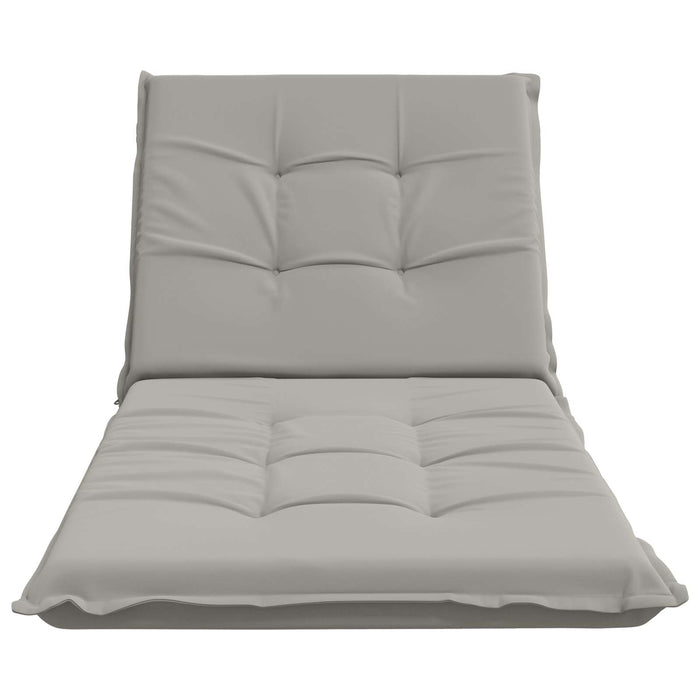 Perna pentru Șezlong GEMERT 100% Polyester Gri 190 x 70 x 9 cm - WALTI WALTI
