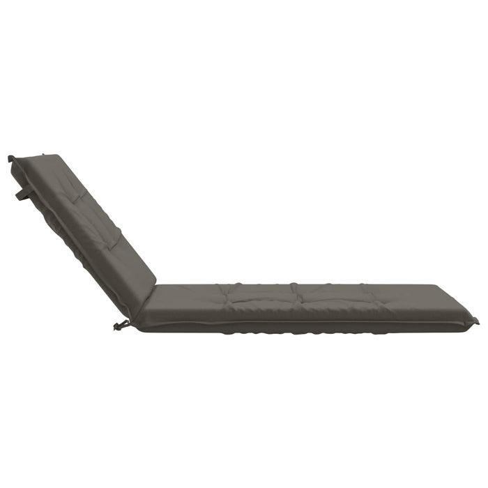 Perna pentru Șezlong GEMERT 100% Polyester Gri 190 x 80 x 9 cm WALTI
