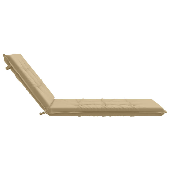 Perna pentru Șezlong GEMERT 100% Polyester Bej 190 x 80 x 9 cm WALTI