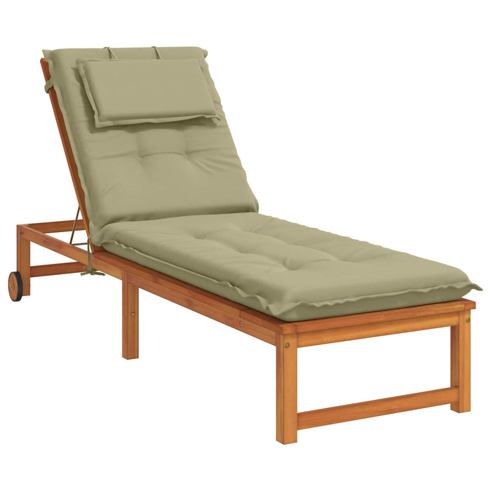 Perna pentru Șezlong GEMERT 100% Polyester Verde deschis WALTI
