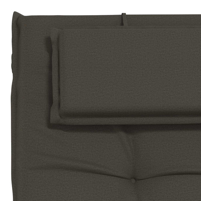 Perna pentru Șezlong GEMERT 100% Polyester Antracit - WALTI WALTI